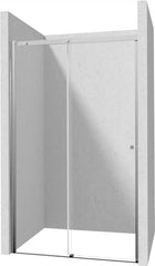 Deante Kerria Plus Duschkabinentür, 140 cm - verschiebbar Chrom