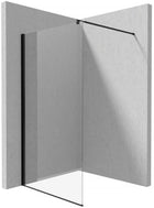 Deante Kerria Plus Duschwand, System Kerria Plus, 110 cm Nero