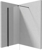 Deante Kerria Plus Duschwand, System Kerria Plus, 80 cm Nero