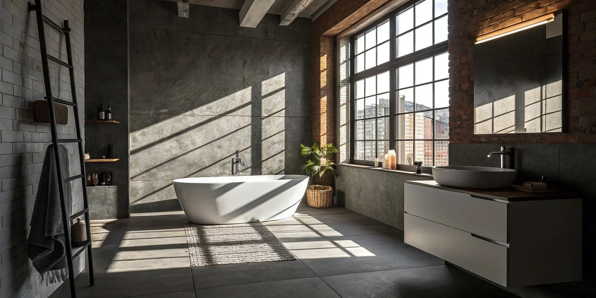 Badezimmer im Loft-Stil