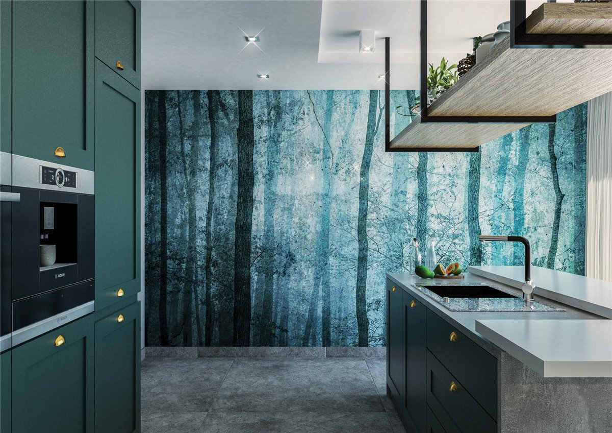Deante Capella Precious Glas-Granit-Spüle, 1-Becken mit Abtropffläche Grafik, Graphit metallic