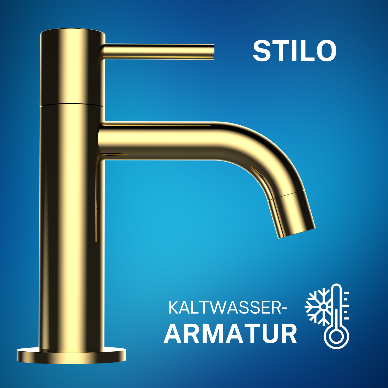 atco kaltwasserhahn stilo standventil ventil armatur wasserhahn gold bad waschtisch gaeste wc waschbecken 3