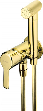 Deante Arnika Bidetarmatur, Unterputzmontage, mit Bidet-Handbrause Gold