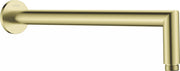 Deante Cascada Wand-duscharm - 400 mm gebürstetes Gold
