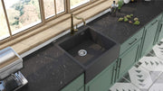 Deante Eridan Granitspülbecken, 1-Becken Nero