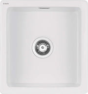 Deante Sabor Keramikspülbecken, 1-Becken bianco
