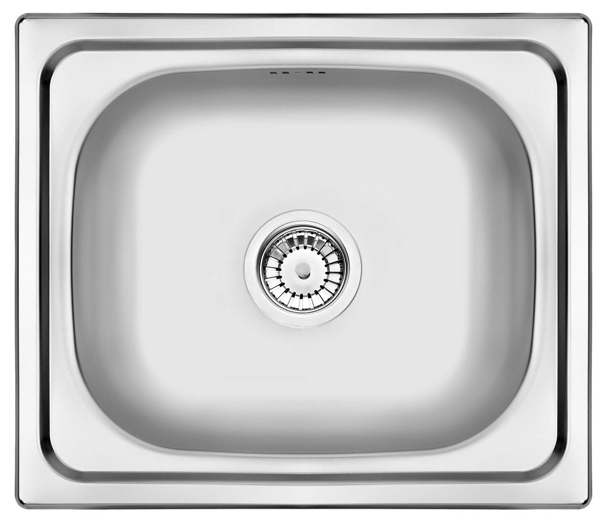 Deante Doppio Stahlspülbecken, 1-Becken Satin