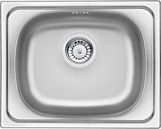 Deante Techno Stahlspülbecken, 1-Becken Dekor