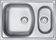 Deante Xylo Stahlspülbecken, 1.5 Becken Dekor