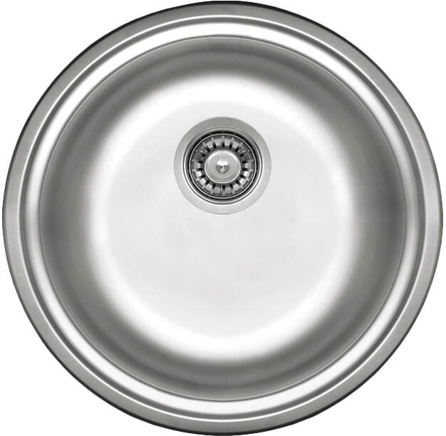 Deante Twist Stahlspülbecken, 1-Becken Dekor