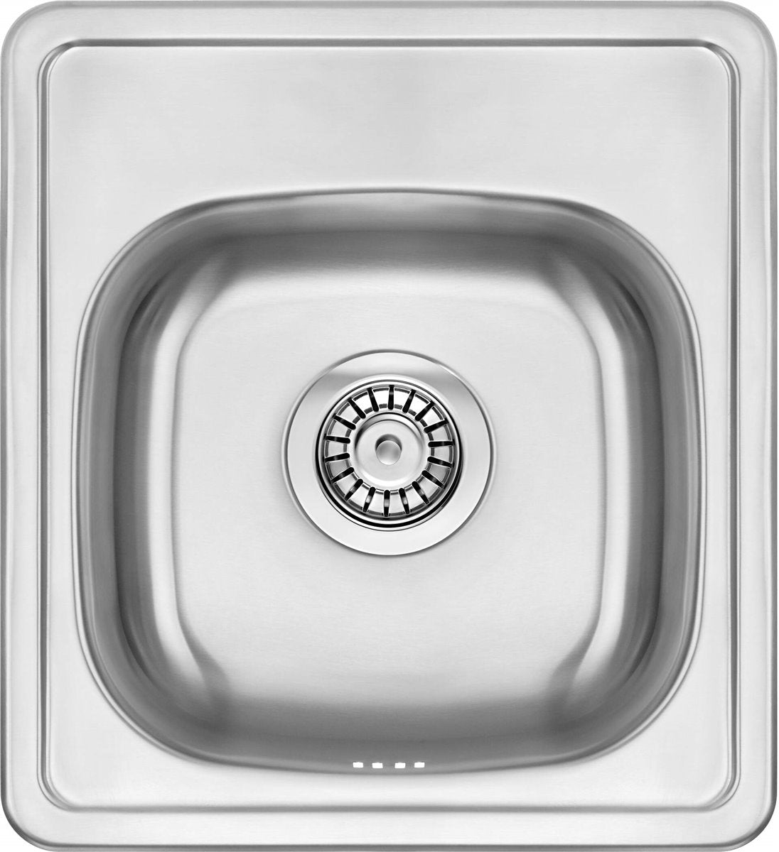 Deante Mercato Stahlspülbecken, 1-Becken Satin