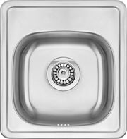 Deante Mercato Stahlspülbecken, 1-Becken Satin