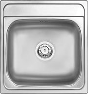 Deante Mercato Stahlspülbecken, 1-Becken Dekor