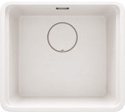 Deante Momi Granitspülbecken, 1-Becken Alabaster