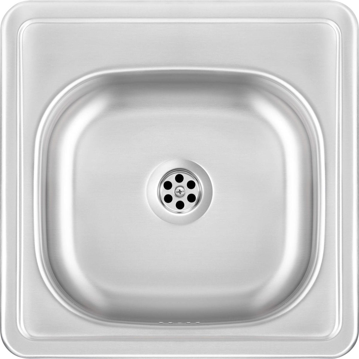 Deante Techno Stahlspülbecken, 1-Becken Satin