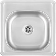 Deante Techno Stahlspülbecken, 1-Becken Satin