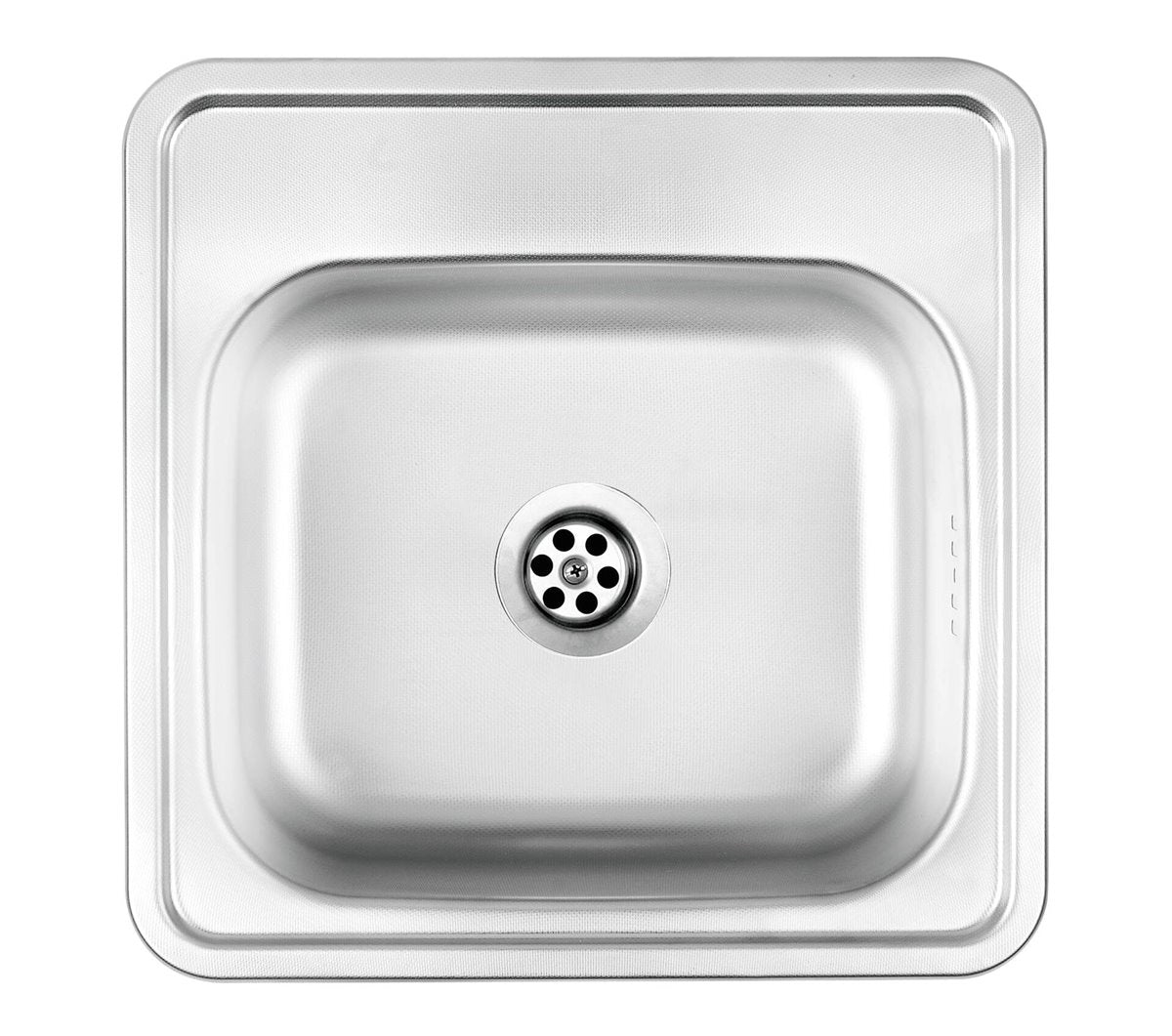 Deante Techno Stahlspülbecken, 1-Becken Dekor