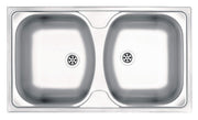 Deante Techno Stahlspülbecken, 2 - Becken Dekor