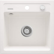 Deante Zorba Granitspülbecken, 1-Becken Alabaster