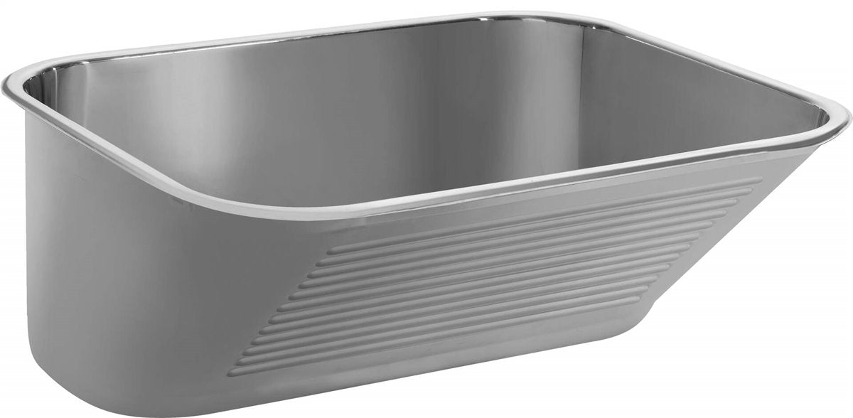 Deante Spülbecken, 1-Becken - Einbau- oder Wandmontage Satin