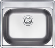 Deante Soul Stahlspülbecken, 1-Becken Satin